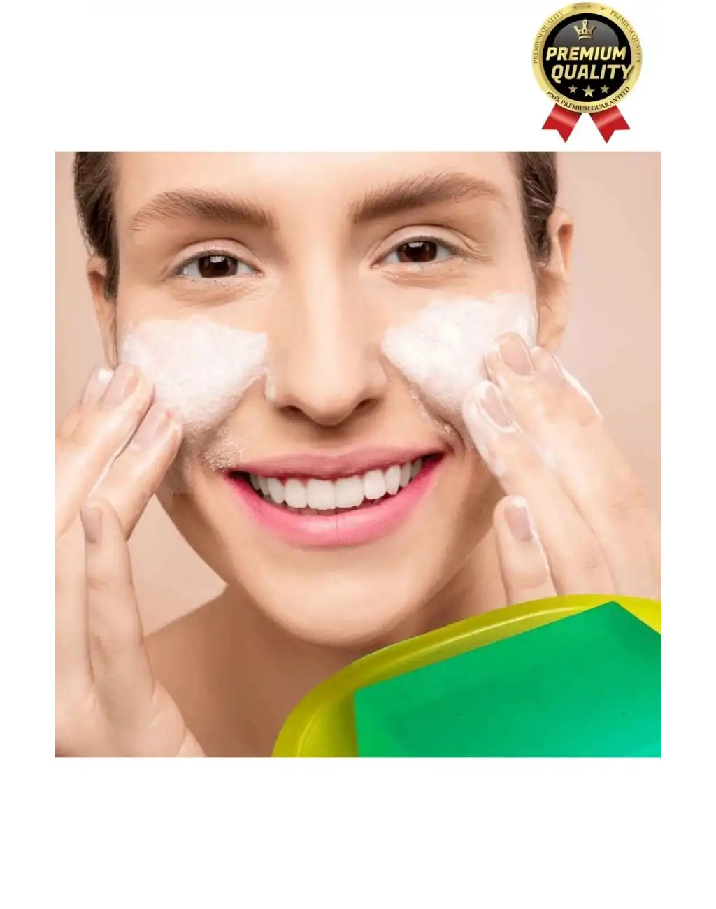 Organik Ferah Koku Cilt Bariyerini Güçlendirir Nemlendirir %100 Doğal Aloe Vera Sabunu 1 Adet