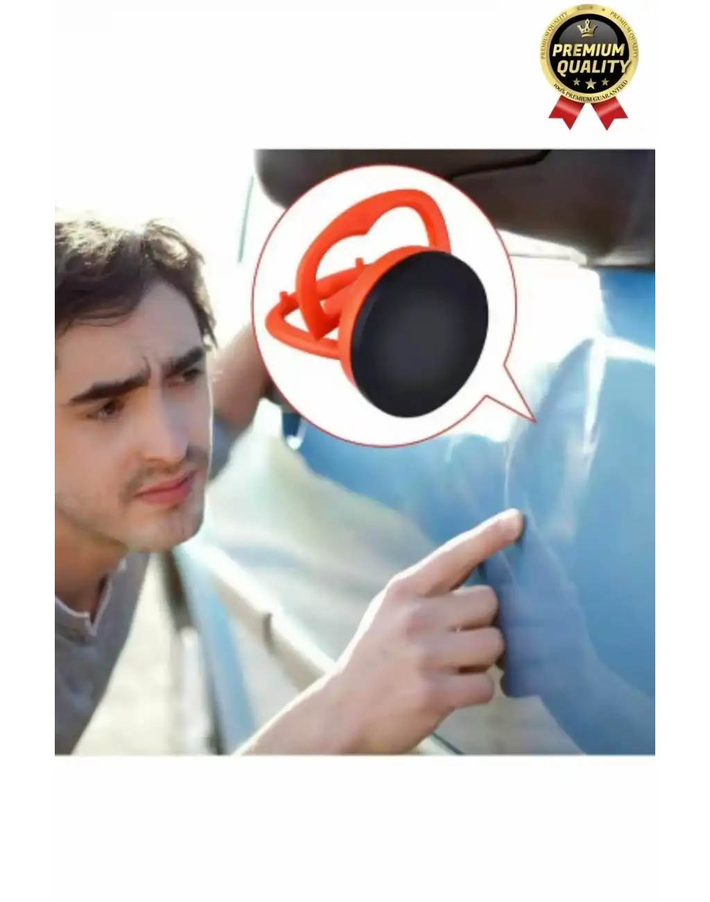 Çok Amaçlı Pratik Otomobil Araba Araç Kaporta Göçük Ezik Giderici Onarım Vakum Vantuz Büyük Boy