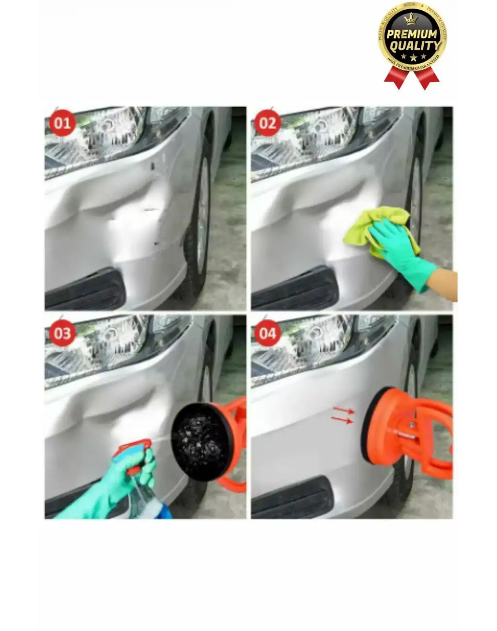 Çok Amaçlı Pratik Otomobil Araba Araç Kaporta Göçük Ezik Giderici Onarım Vakum Vantuz Büyük Boy