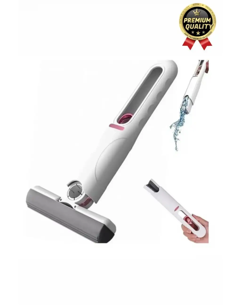 Çok Amaçlı Taşınabilir Pratik Sıkmalı Sünger Oto Tezgah Banyo Mutfak Cam Temizleme Silme Çekpas Mop