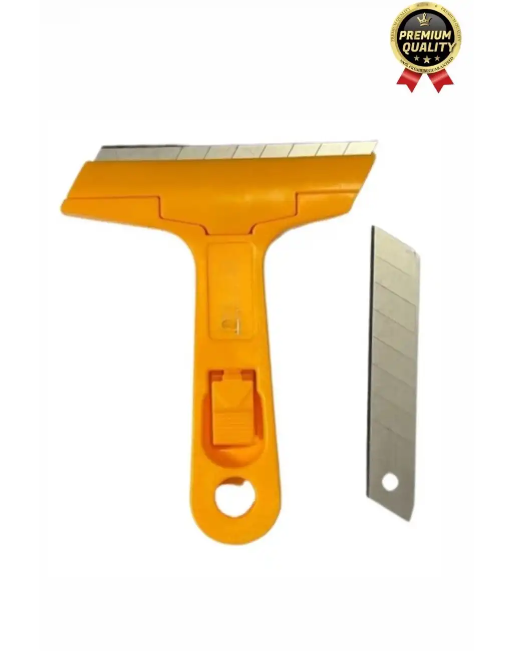 Çok Fonksiyonlu Cam Seramik Ocak Fayans Derz Boya Kısa Saplı 2 Adet Yedekli Sökücü Kazıma Bıçağı