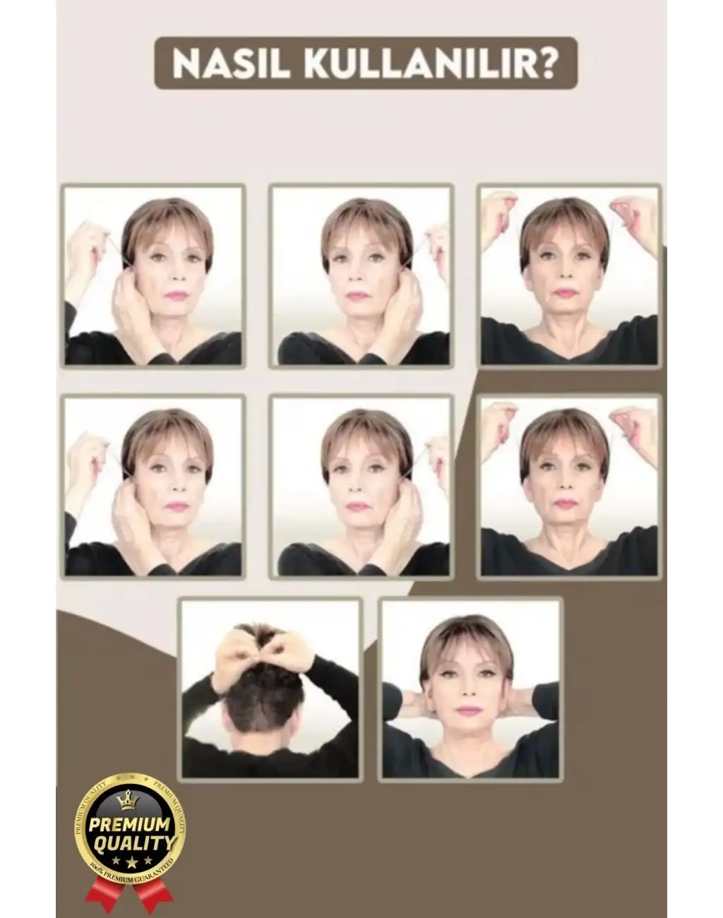 Çok Amaçlı Estetik Günlük Lastikli Yüz Kaş Göz Boyun Vücut Kaz Ayağı İpli Gerdirme Bantları 3lü Set