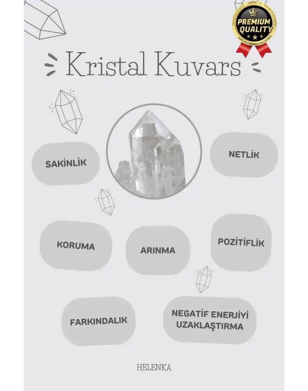 Özel Üretim Enerji Yükselten Esnek İpli Koç Burcu Beyaz Kristal Kuvars Doğal Taş Unisex Bileklik