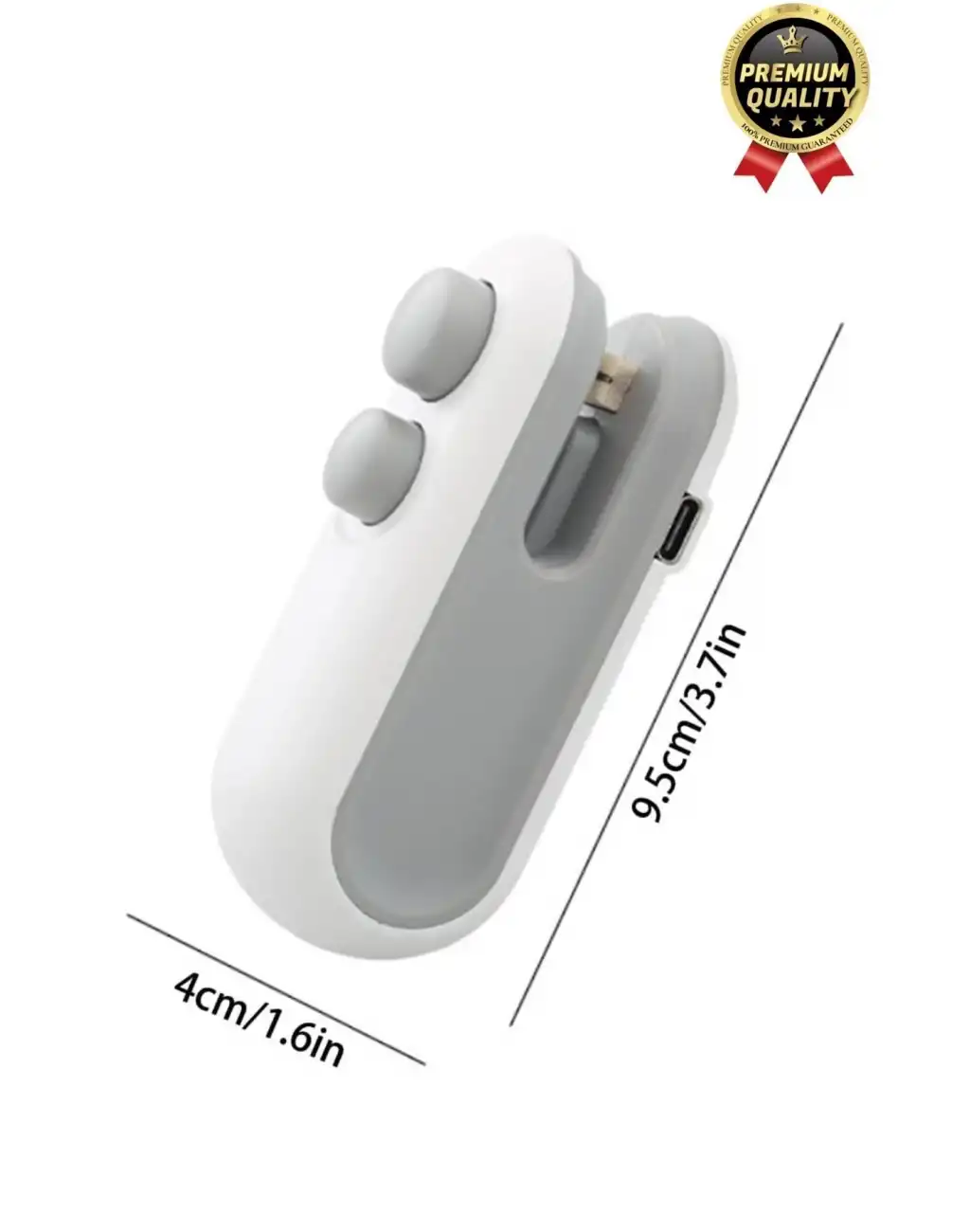 Çok Fonksiyonlu Isıya Gerek Duymayan 400mAh Şarj Edilir Mini Poşet Ambalaj Ağzı Kapatıcı Ve Kesici