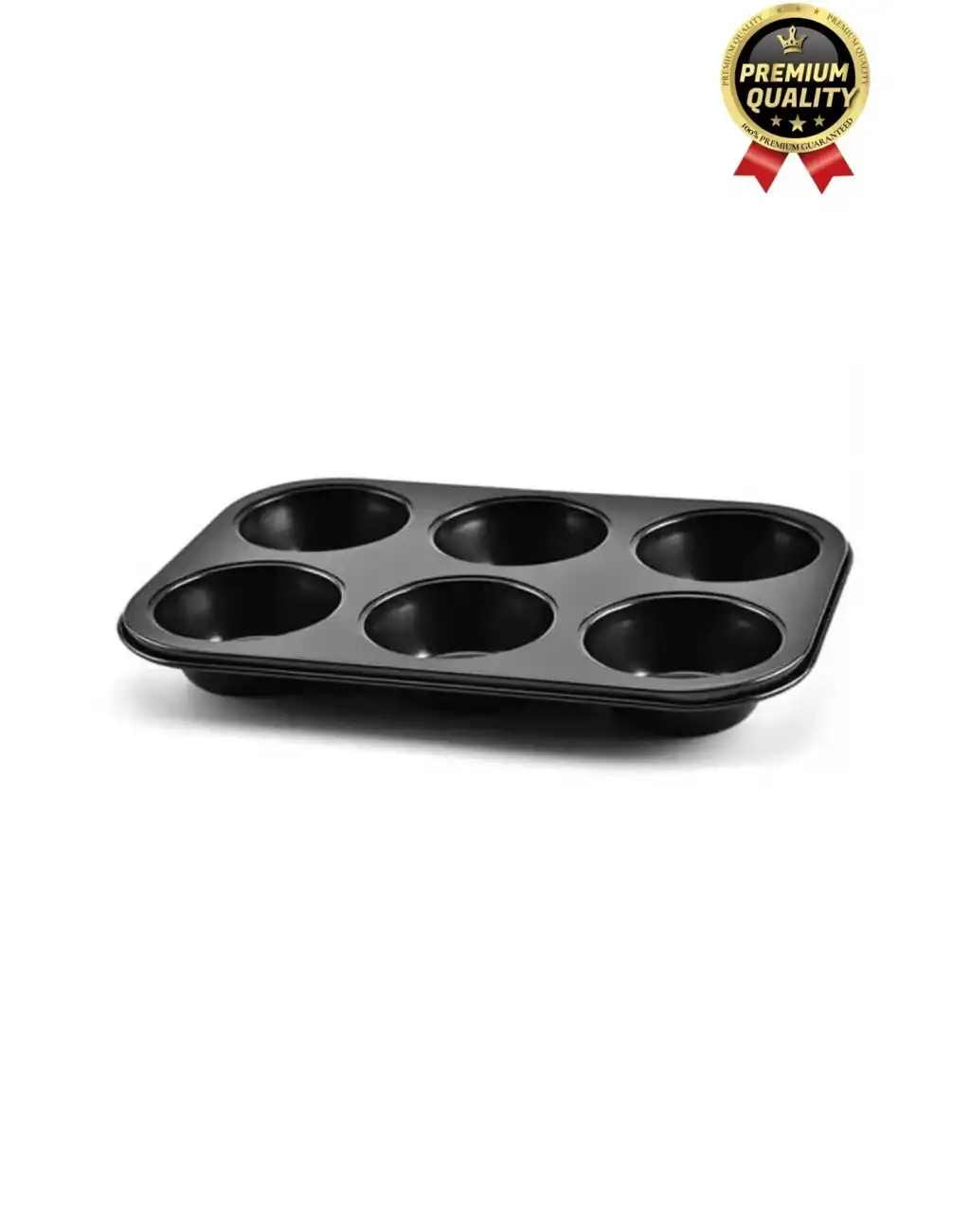 Çok Amaçlı Mutfak Yüksek Isıya Dayanıklı Yıkanabilir Yanmaz Yapışmaz 6’lı Kek Muffin Cupcake Kalıbı