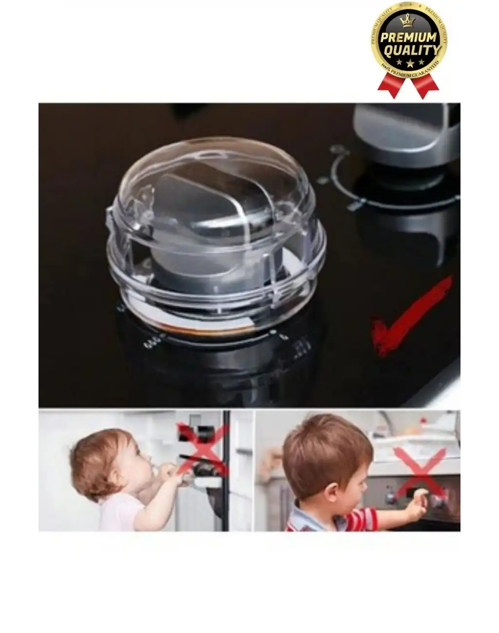 Özel Üretim Pratik Yangın Yanma Önleyici Çocuk Güvenlik Fırın Gaz Ocak Düğmesi Koruyucu Kapak 2 Adet