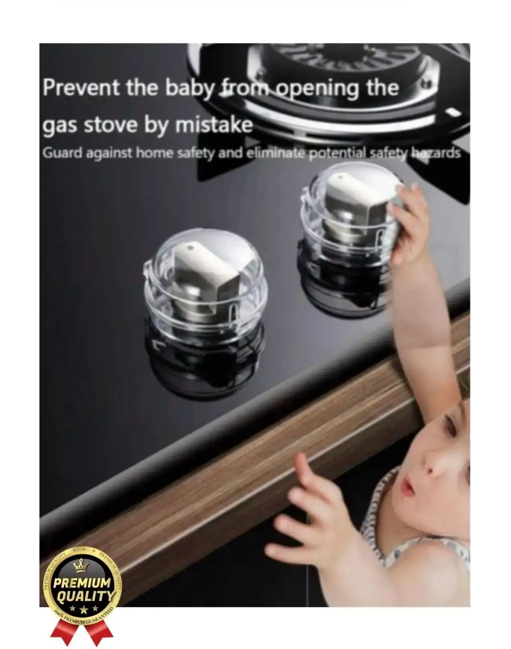 Özel Üretim Pratik Yangın Yanma Önleyici Çocuk Güvenlik Fırın Gaz Ocak Düğmesi Koruyucu Kapak 2 Adet