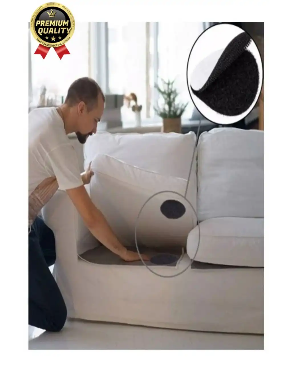 Çok Amaçlı Sabitleyici Kaydırmaz Kendinden Yapışkanlı Yıkanabilir Halı Kilim Koltuk Cırt Bant 10 Adt