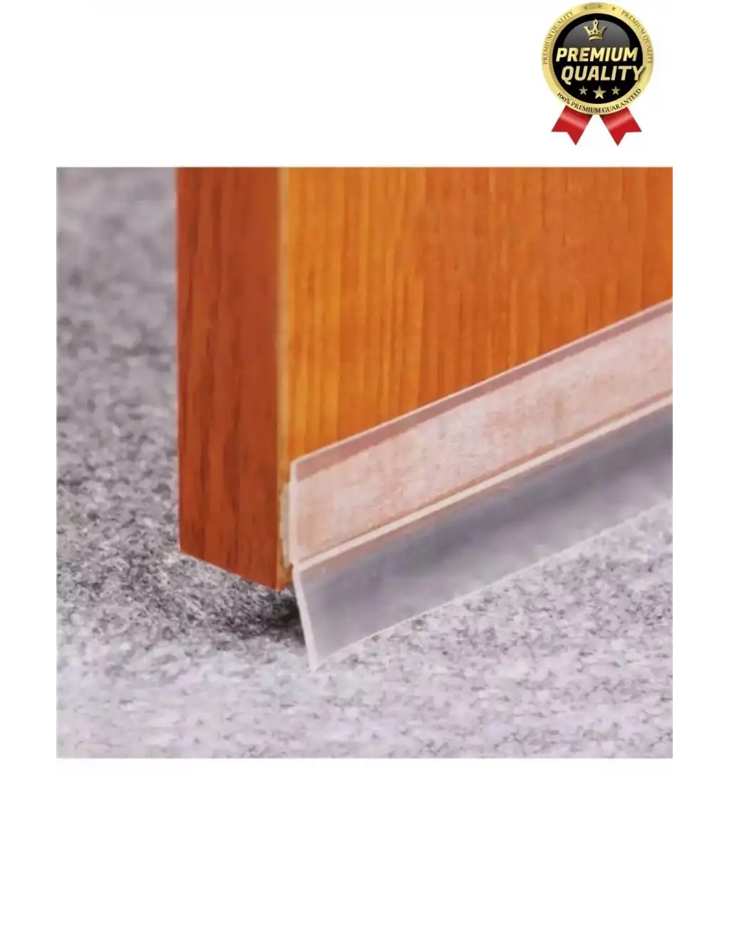 Şeffaf Silikon Rüzgâr Soğuk Böcek Engelleme Cam Kapı Pencere İzolasyon Yalıtım Şerit Bant 5mt 3 Adet