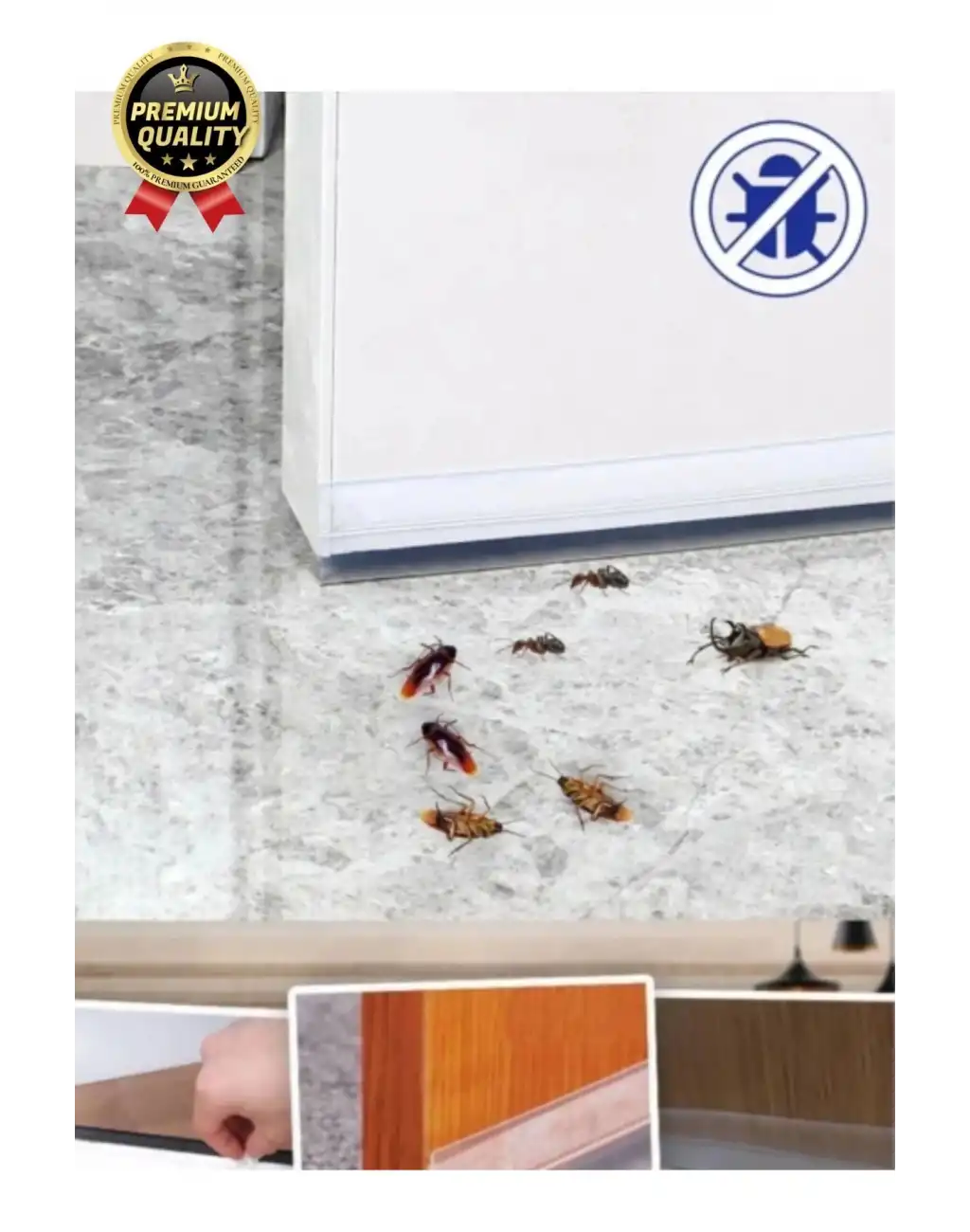 Şeffaf Silikon Rüzgâr Soğuk Böcek Engelleme Cam Kapı Pencere İzolasyon Yalıtım Şerit Bant 5mt 3 Adet