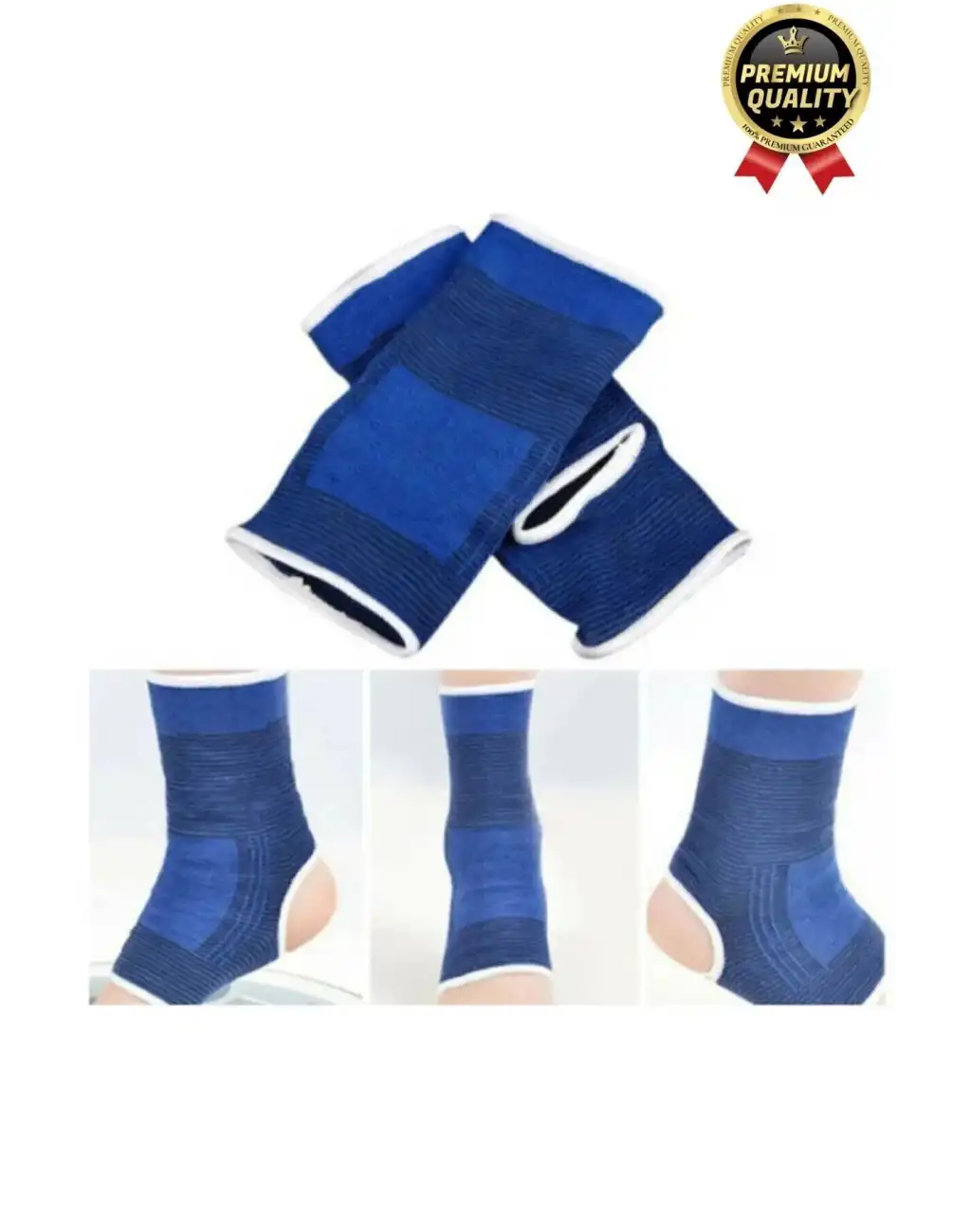 Pratik Burkulmuş Zayıf Kaslara Koruma Destek Sağlayan Ağrı Bandaj Sporcu Sağ Sol Ayak Bilekliği