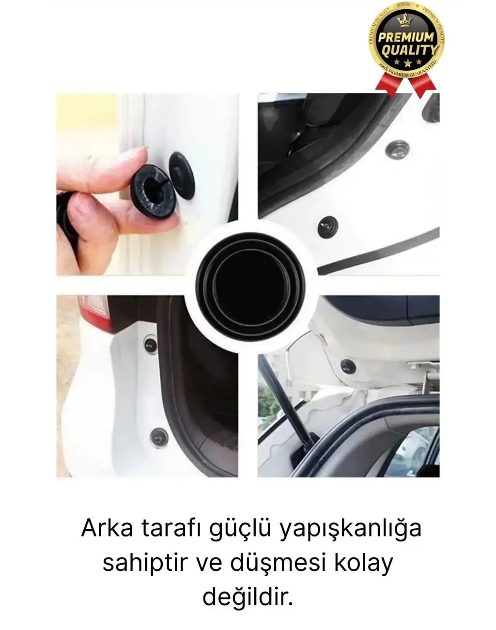 Yüksek Kalite Dayanıklı Çarpma Engelleyici Araba Oto Kapı Sesi Darbe Emici Absorbe Aparatı 10 Adet