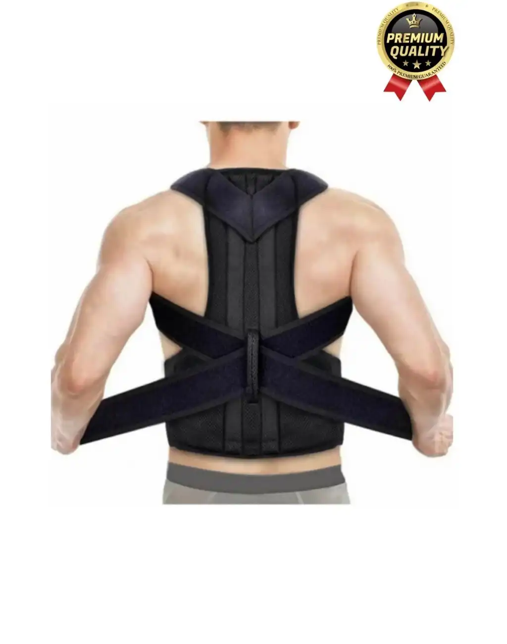 Profesyonel Ortopedik Omurga Sırt Bel Kas Güçlendirici Fıtık Kamburluk Önleyici Dik Duruş Korsesi