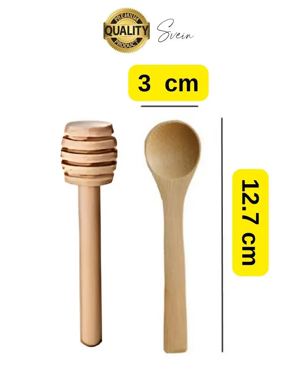 Özel Üretim Bambu Kaşık Ahşap Bal Daldız Seti Petek Tahta Baharat Bal Arısı Karıştırma Reçel Pekmez