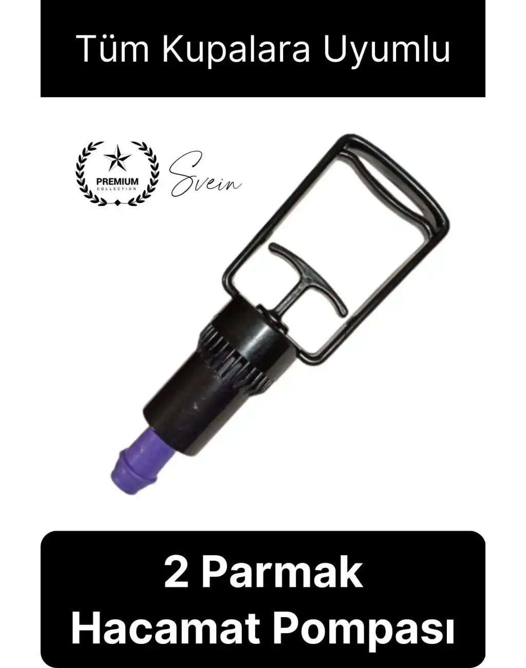 Kolay Kullanım 2 Parmak Hacamat Pompası Tüm Kupalarla Uyumlu Plastik Dayanıklı 1 Adet Kan Dolaşımı