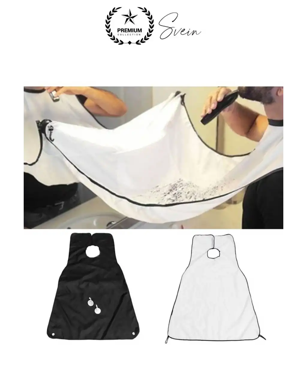 Sakal Traş Örtüsü Ayna Yapışkan Vantuzlu Saç Kesme Düzeltme Bezi Berber Aksesuar Evde Katlanabilir