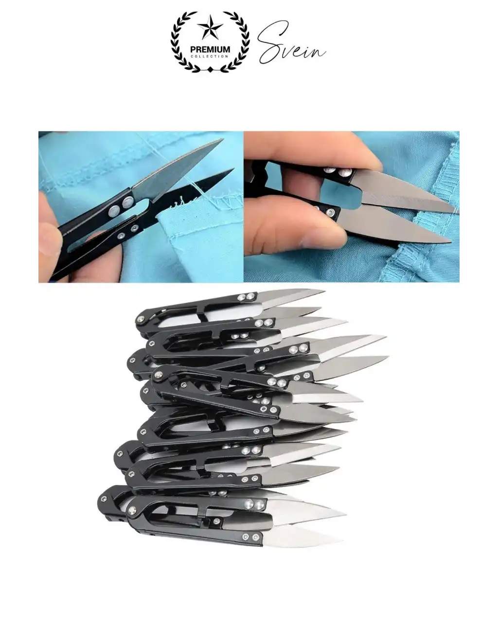 Paslanmaz Çelik Yaylı Balıkçı İp Kesme Makası Dış Mekan Hobi Makası Keskin Budama İlik Açıcı