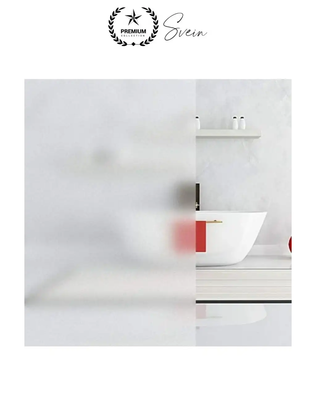 5 Metre x 60 cm Uv Engelleyici Buzlu Cam Filmi İç Göstermeyen Güneş Engelleyen Yapışkan Banyo Ofis