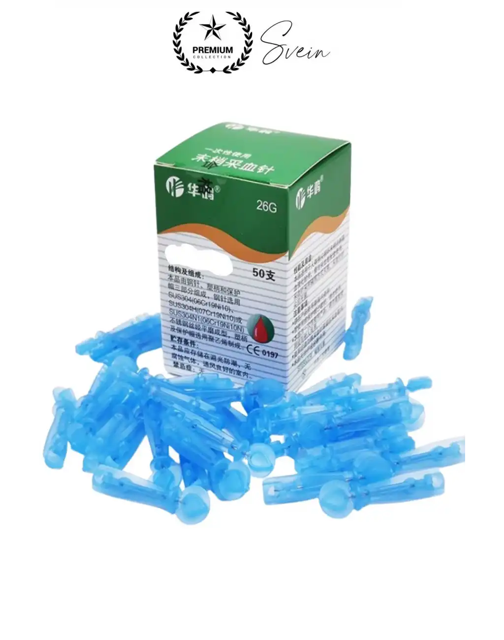 50 adet Çok Amaçlı Profesyonel Hacamat Kalemi İğnesi Şeker Ölçüm Parmak Delme Seti Özel Üretim