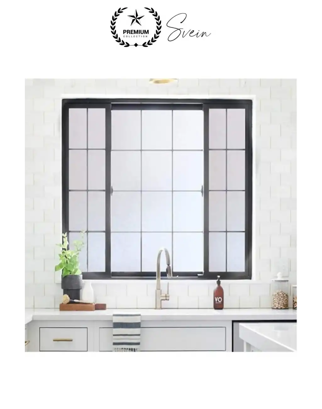 2 Metre x 60 cm Uv Engelleyici Buzlu Cam Filmi İç Göstermeyen Güneş Engelleyen Yapışkan Banyo Ofis