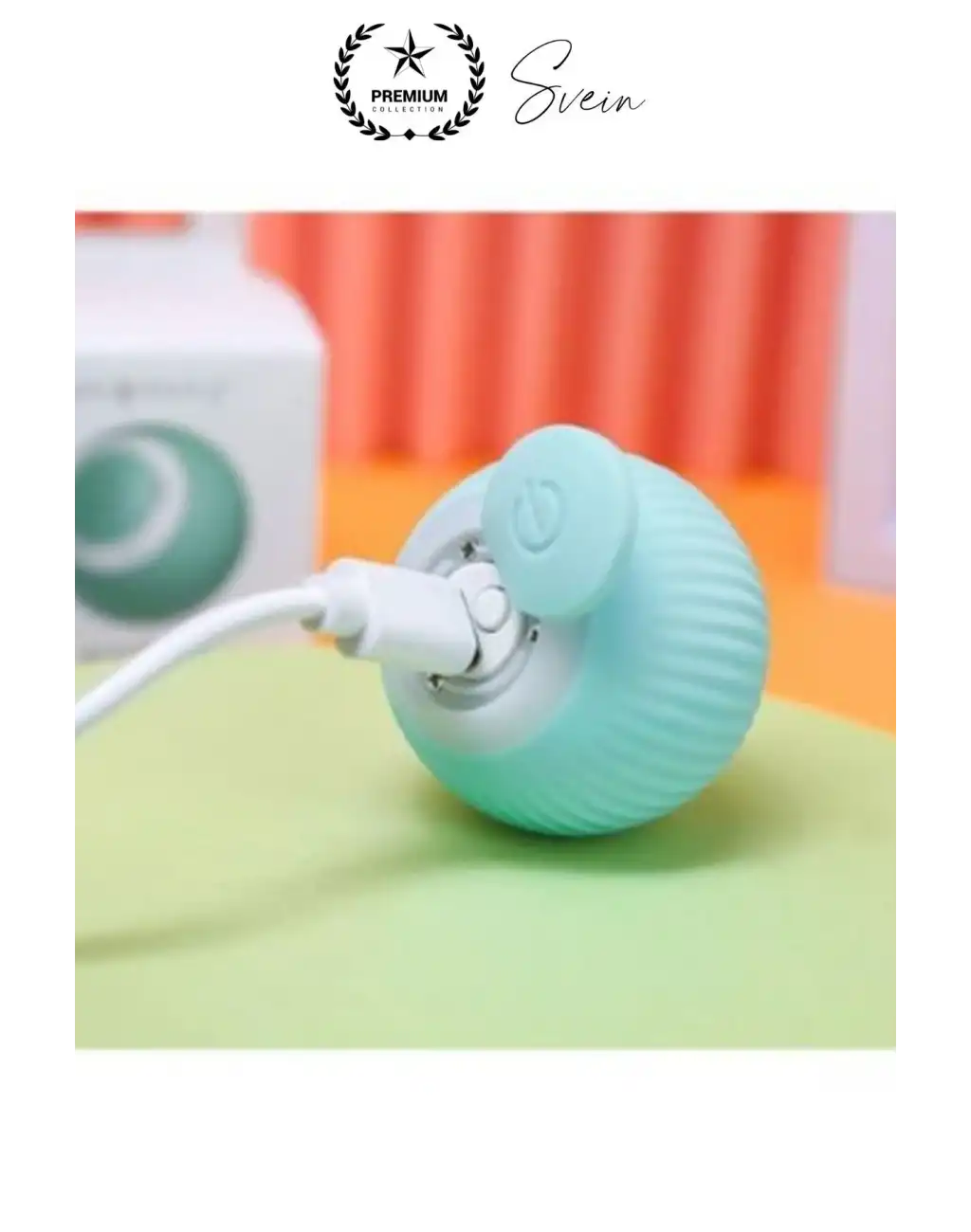 Akıllı İnteraktif Evcil Hayvan Oyuncağı Top Oynama Şarjlı Zıplayan Titreşimli Işıklı Kedi Köpek