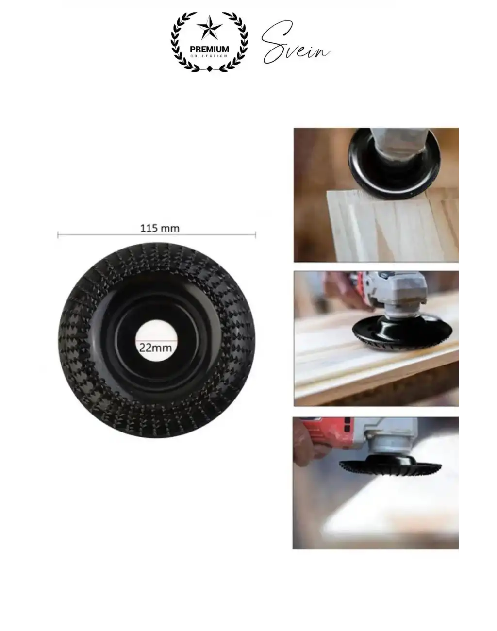 Titanyum 115 mm Törpüleme Oyma Eğe Diski Ahşap Taşlama Makine Uyumlu Kesici Oyuk Açma Testeresi