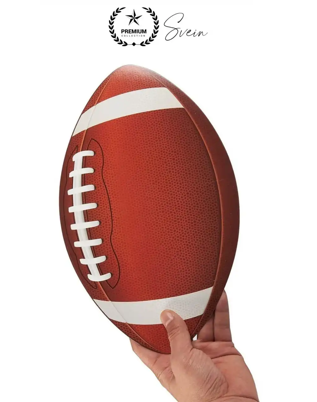 Premium Amerikan Futbol Topu Kauçuk Genç Yetişkin Maç Dikişli Standart Boy Antreman Rugby Spor