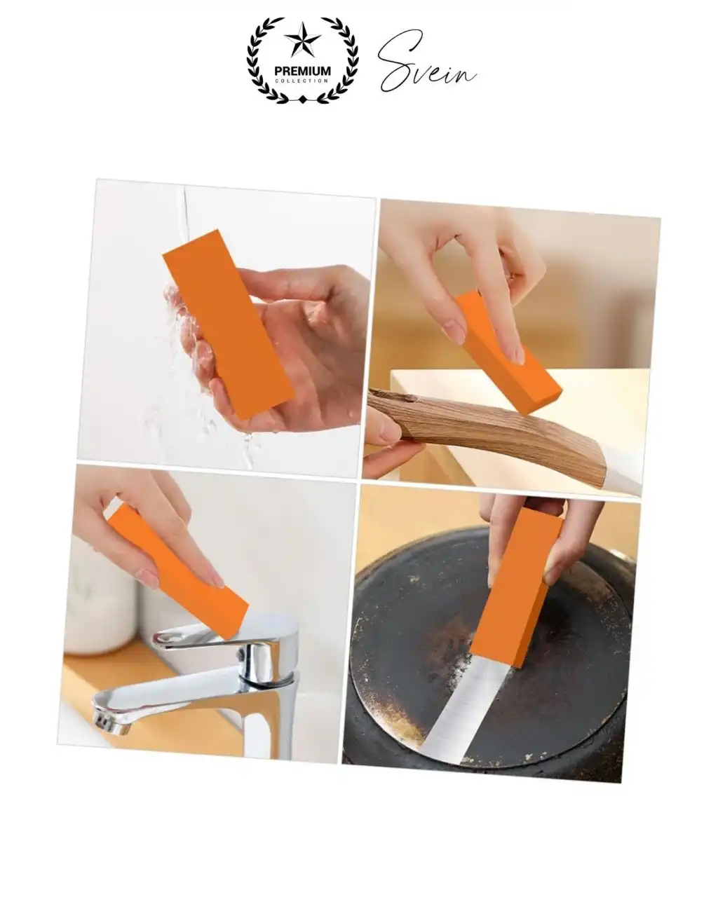 Çok Amaçlı Parlatma Silgisi Mutfak Banyo Çelik Çizik Pas Kireç Kir Temizlik Tencere Musluk