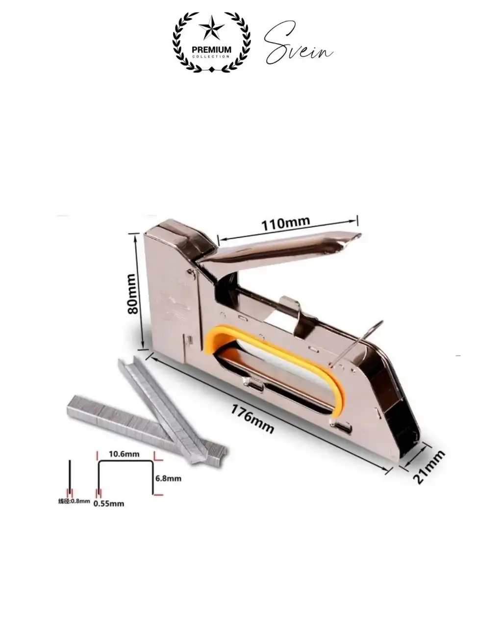 Premium Manuel Çelik Zımba Tabancası Ev Dekorasyon Mobilya Ahşap Çerçeve Çakma Mekanik Sunta Koltuk