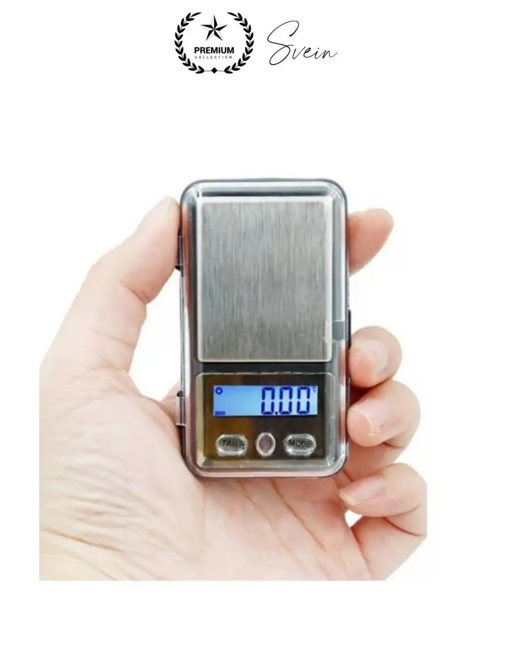 Premium Pilli Mini Hassas Cep Terazisi Tartı 200 g Kapasite 0.01 g Kuyumcu Tartısı Kılıflı Kalibre