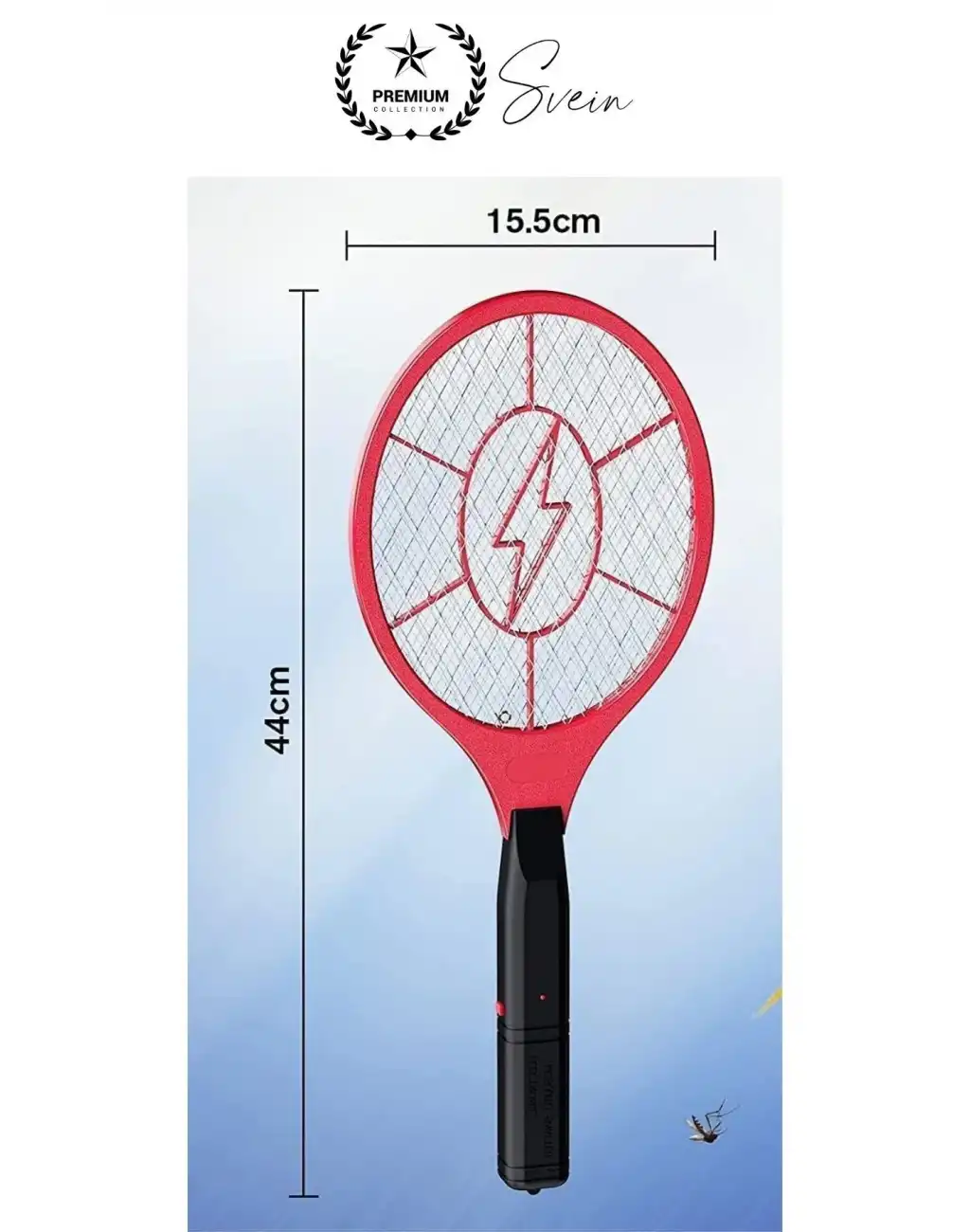 Şarjlı Elektrikli Sivrisinek Öldürücü Sinek Raketi UV Işıklı Haşere Böcek Öldüren Sineklik Aleti