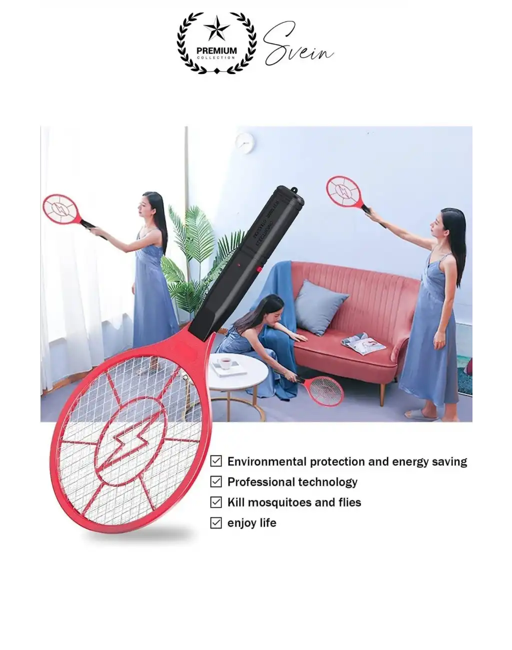 Şarjlı Elektrikli Sivrisinek Öldürücü Sinek Raketi UV Işıklı Haşere Böcek Öldüren Sineklik Aleti