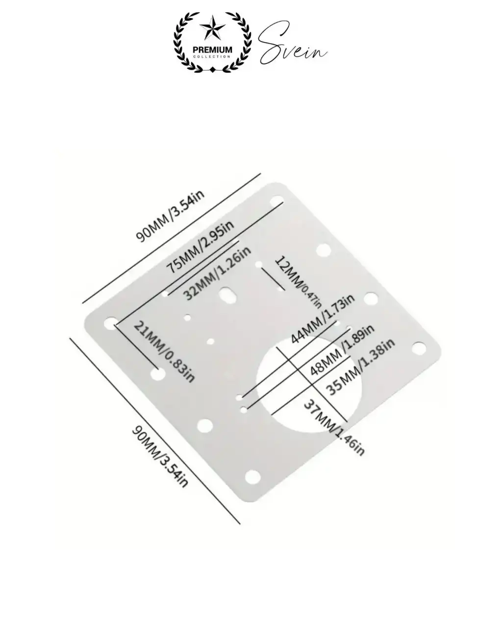 Paslanmaz Çelik Menteşe Onarım Plakası Hasarlı Mutfak Dolabı Kapı Tamir Sacı Yaprak Çanak Onarım