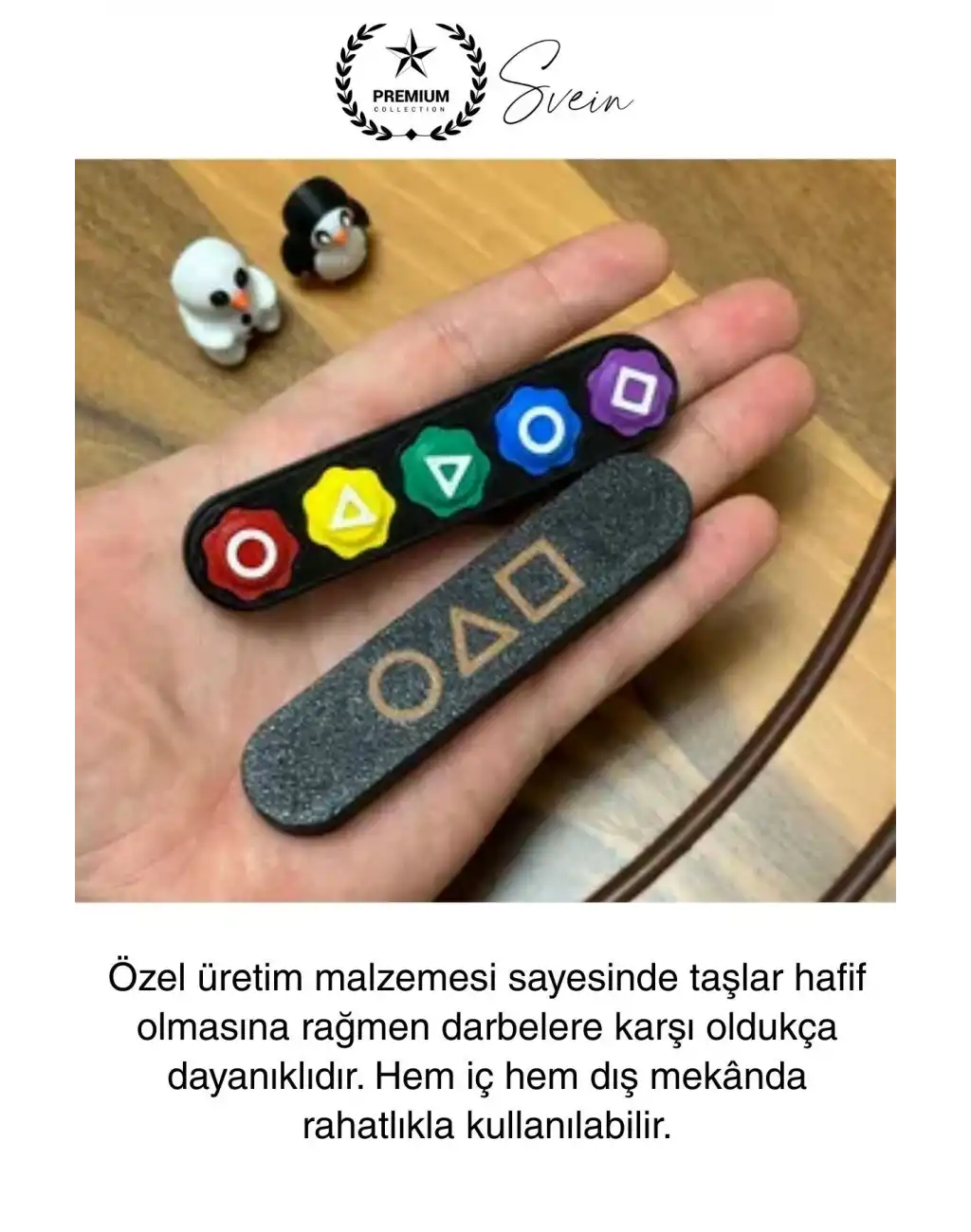 Squid Game 5 Taş Oyunu Seti Kutulu Renkli Geleneksel Kore Gonggi Koordinasyon Aile Parti Aktivite