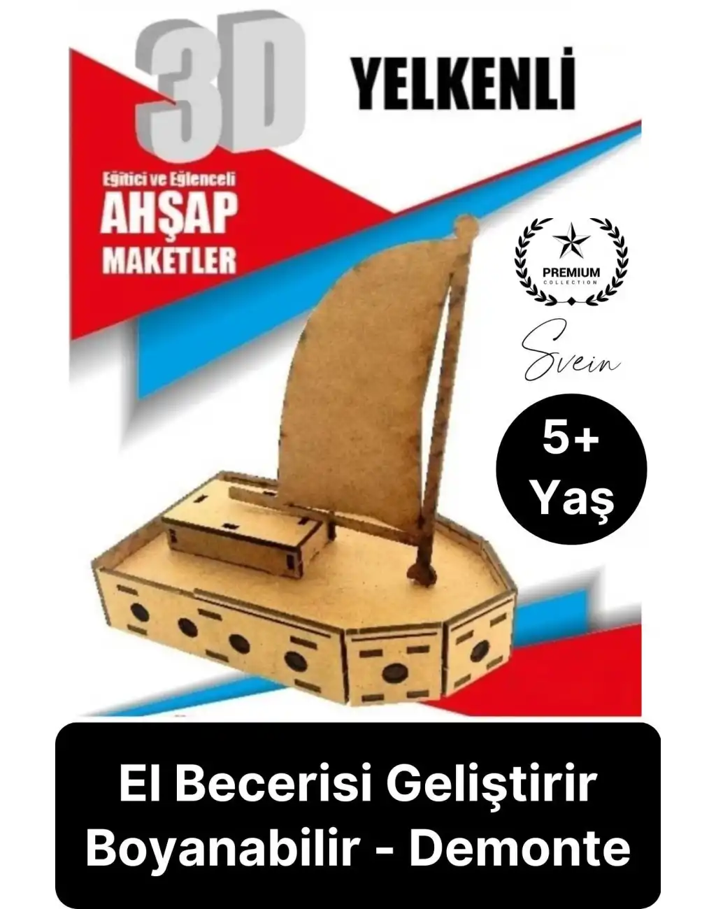 Özel Üretim 3 Boyutlu Minyatür Ham Ahşap Maket Boyanabilir Eğitici Öğretici Motor Beceri Hobi Oyun