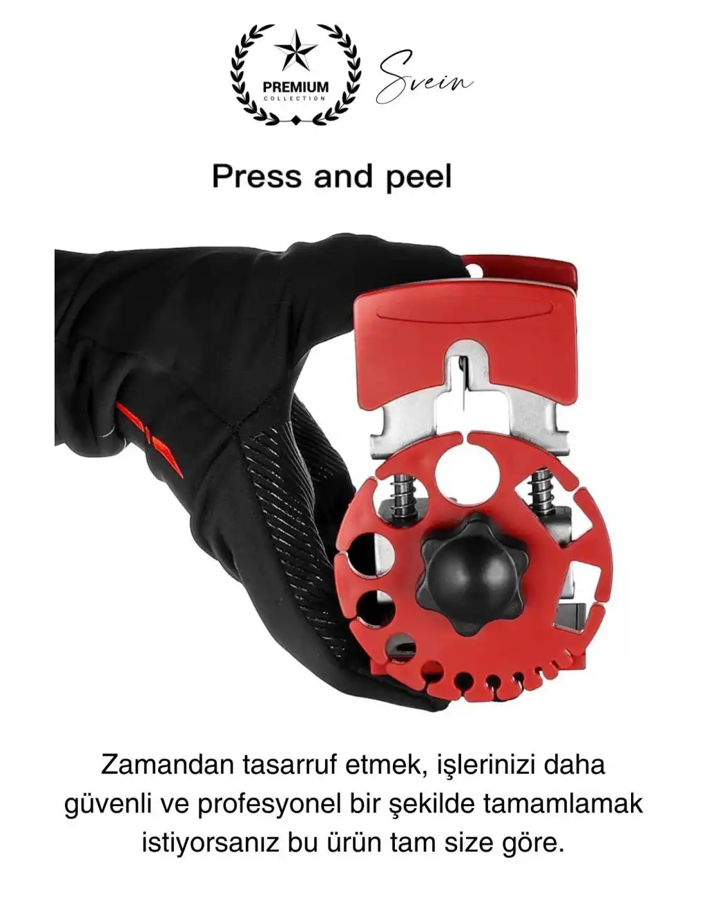 Premium Kompakt Tel Kablo Soyucu Sıyırıcı Cep Boyunda Elde Pratik Döner Koaksiyel Hafif Taşınabilir