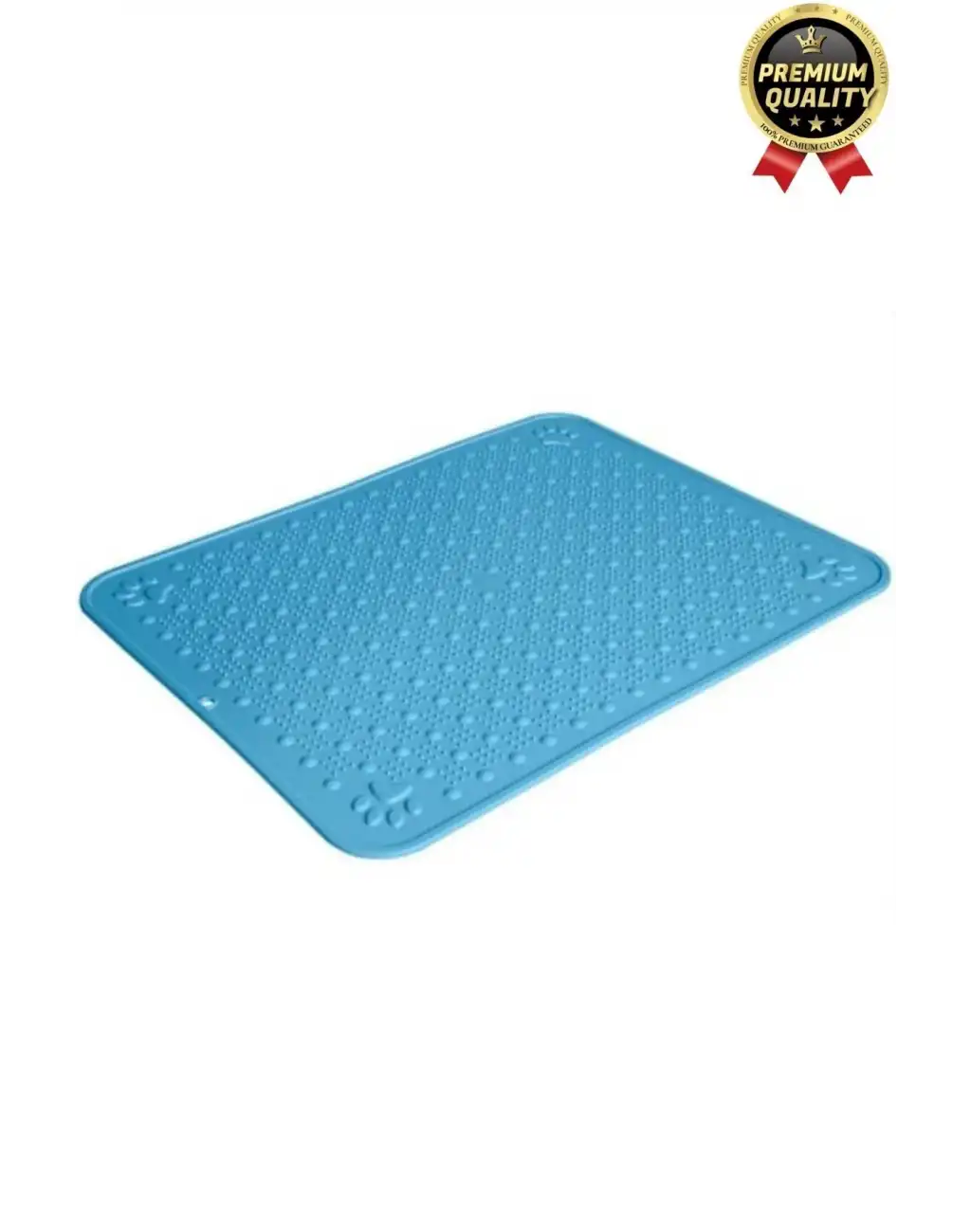 Premium Silinebilir Yıkanabilir Dayanıklı Kedi Köpek Evcil Hayvan Tuvalet Önü Mama Kabı Kum Paspası