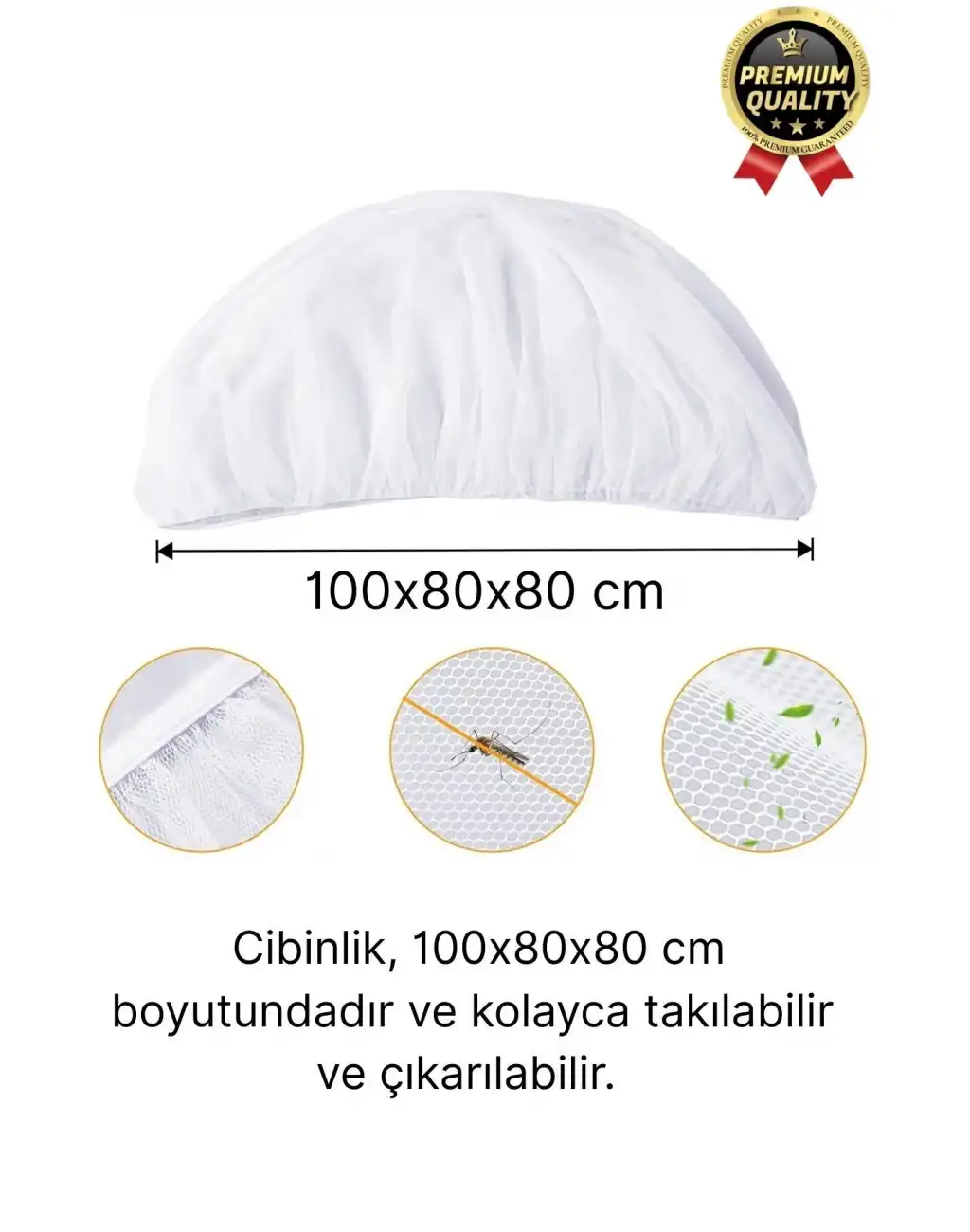 Dayanıklı Yırtılmaz Yıkanabilir Böcek Sinek Örümcek Sivrisinek Karşı Koruma Bebek Arabası Cibinliği