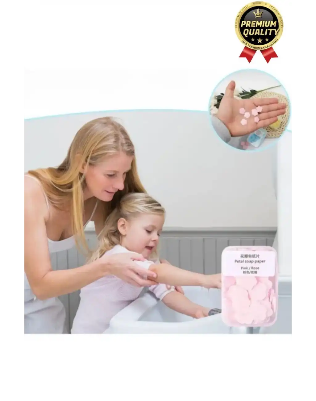 Mini Pratik Taşınabilir Dış Mekan Tuvalet Kullanımı Çeşitli Kokulu Çiçek Desenli Sihirli Cep Sabunu