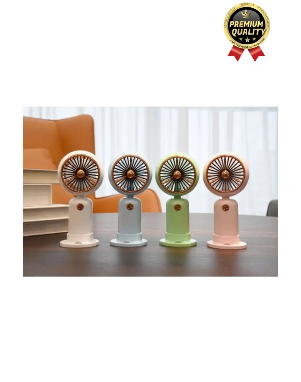 Özel Üretim Taşınabilir Usb Şarjlı Sessiz 2 Kademeli Serinletici Tutmalı Masa El Fanı Vantilatör