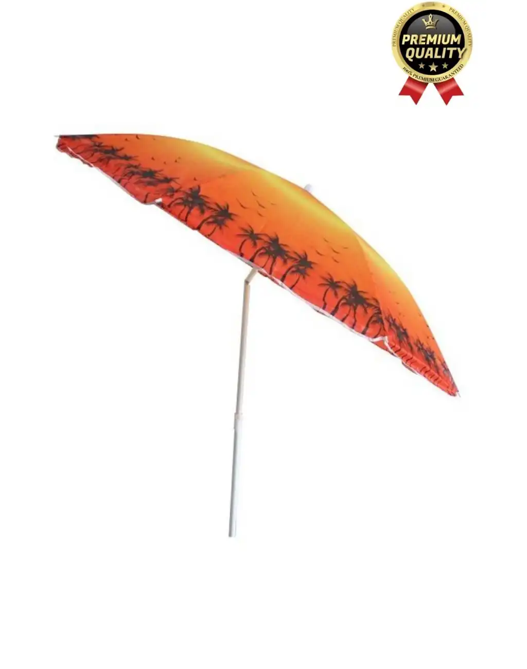 Dayanıklı Katlanabilir Fiber Tel Büyük Boy 170cm Deniz Bahçe Balkon Piknik Kamp Güneş Plaj Şemsiyesi