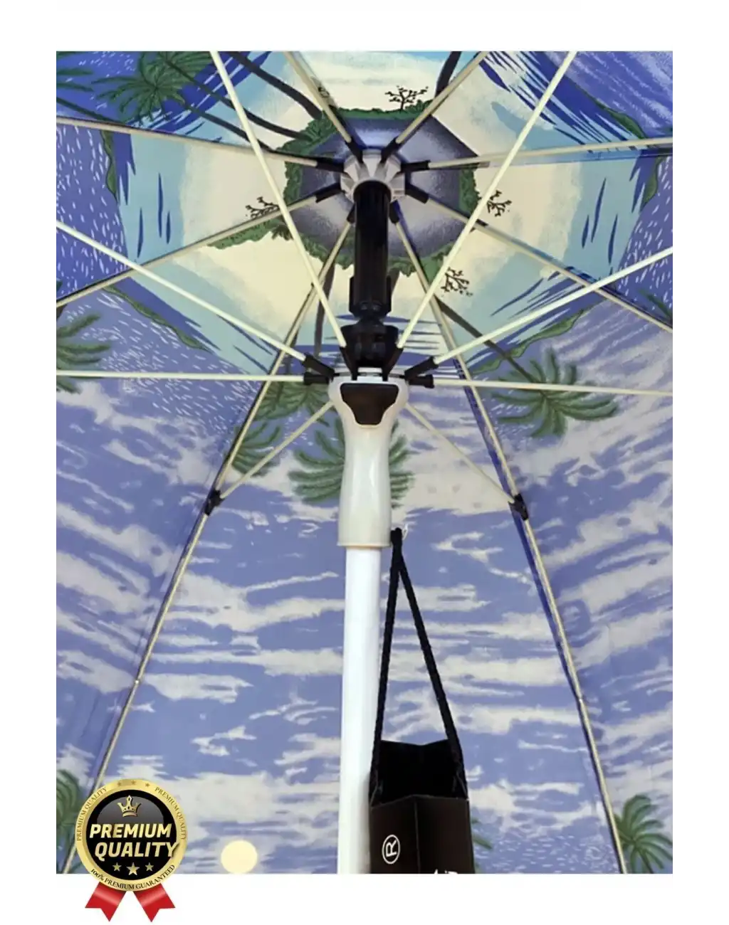 Dayanıklı Katlanabilir Fiber Tel Büyük Boy 170cm Deniz Bahçe Balkon Piknik Kamp Güneş Plaj Şemsiyesi