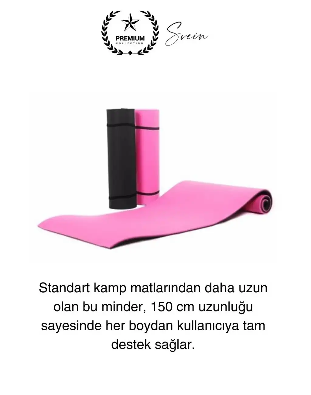 Taşıma Askılı 150 cm Dayanıklı Kaymaz Su Geçirmez Kamp Dağcılık Matı Rahat Konforlu Taşınabilir