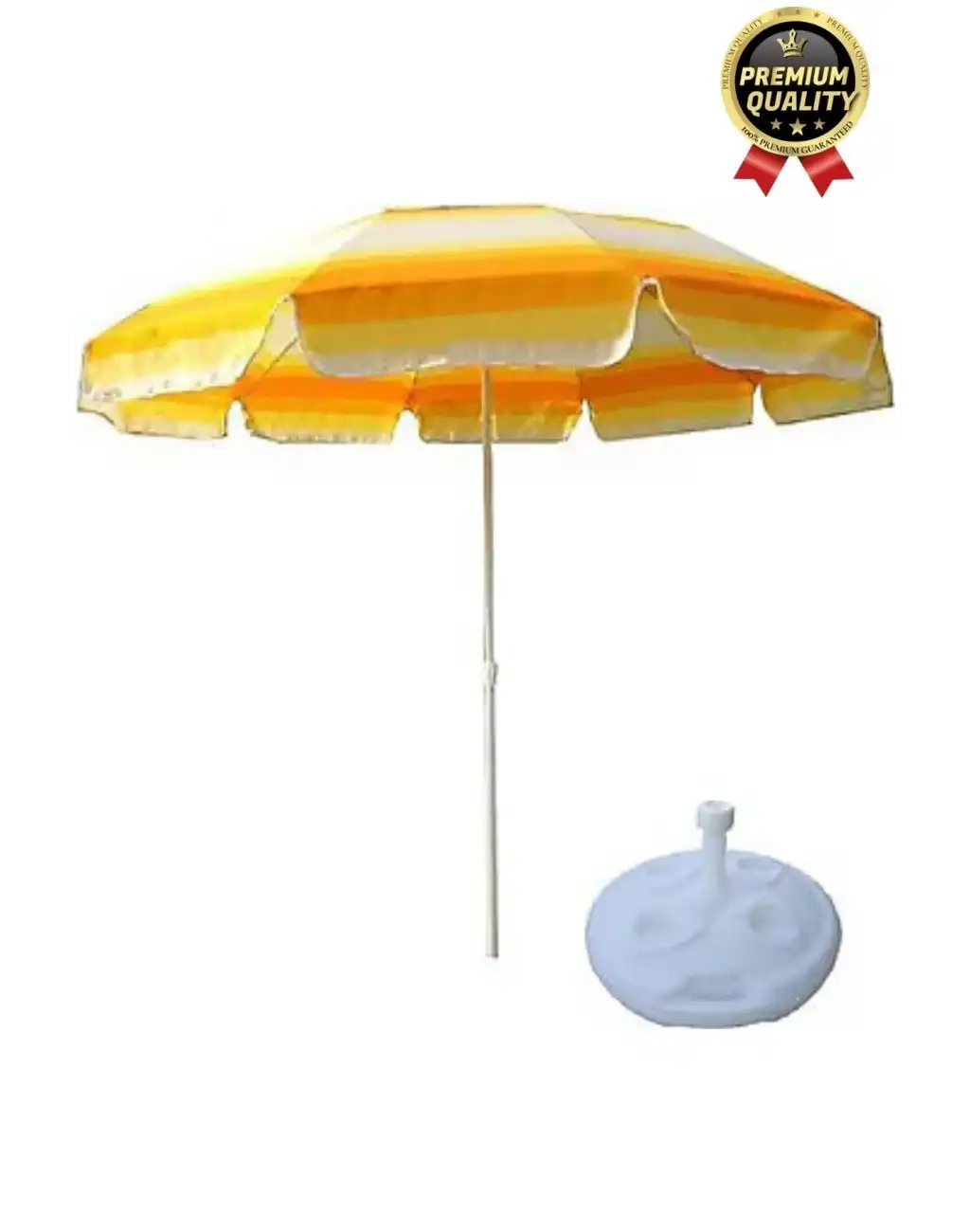 Yeni Seri Pratik Uzun Ömürlü Büyük Boy Dayanıklı Plastik 49x9 cm Plaj Kamp Bahçe Şemsiyesi Bidonu