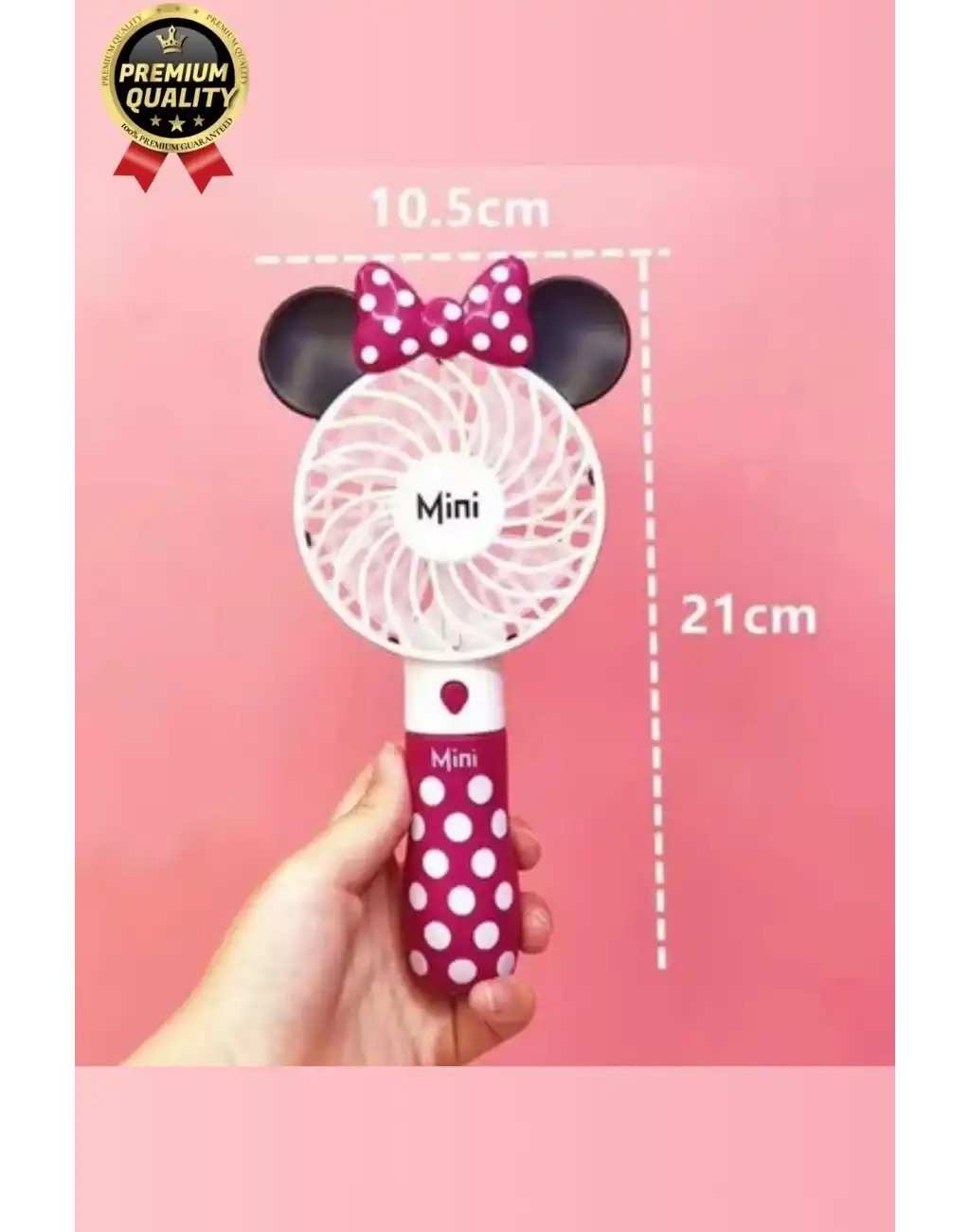 Yeni Seri Taşınabilir Kablosuz 1200mAh Pervaneli 2 Kademeli Usb Şarjlı Masa ve El Fanı Vantilatör