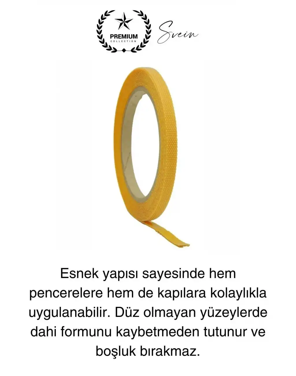 4 mt Güçlü Premium Sineklik Yedek Cırt Bant Pencere Kapı Yapışkanlı Tül Sinek Perdesi Bandı 5 Adet