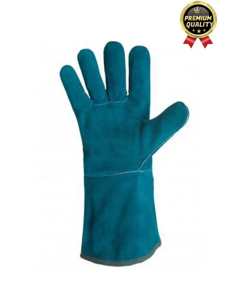 Özel Üretim Konforlu Yüksek Isıya Dayanıklı Yangın Kaynakçı Yanmaz Çok Amaçlı Bahçe Deri İş Eldiveni