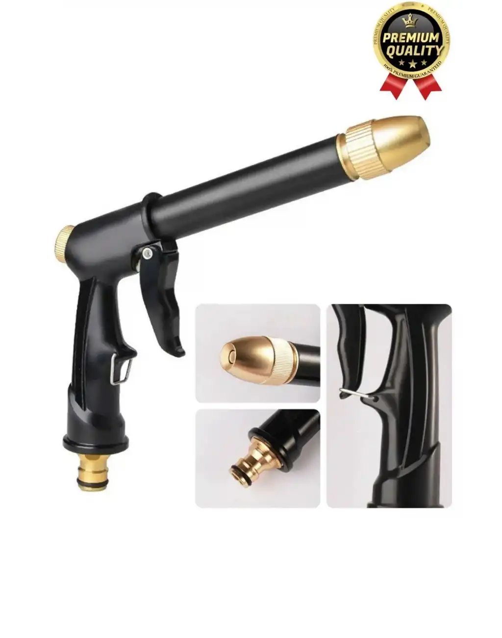 Çok Fonksiyonlu Taşınabilir Ayarlanabilir Başlıklı Yüksek Basınçlı Bahçe Oto Araba Yıkama Tabancası