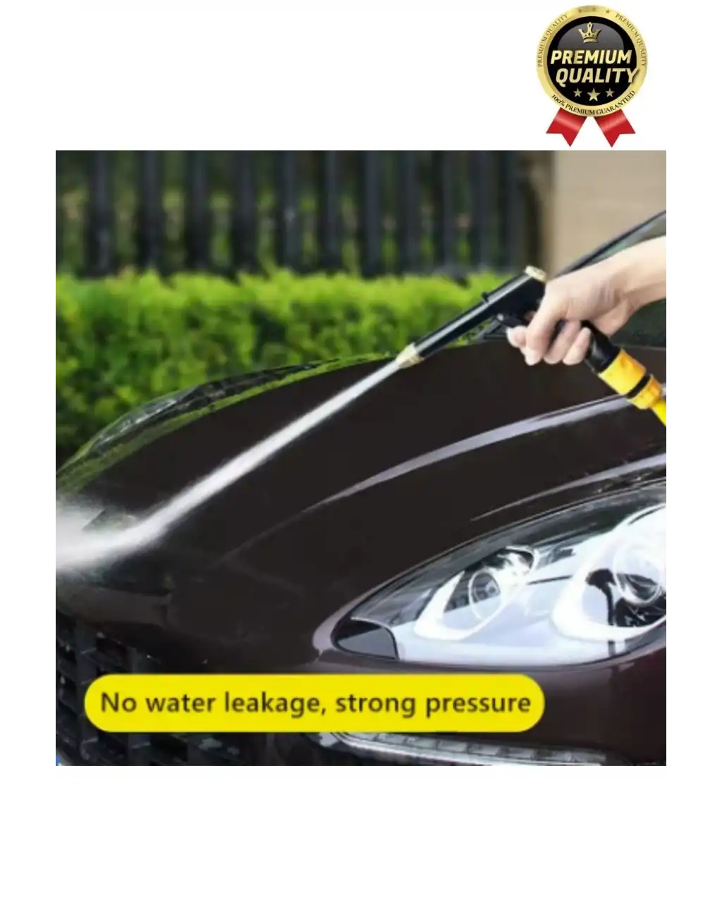 Çok Fonksiyonlu Taşınabilir Ayarlanabilir Başlıklı Yüksek Basınçlı Bahçe Oto Araba Yıkama Tabancası
