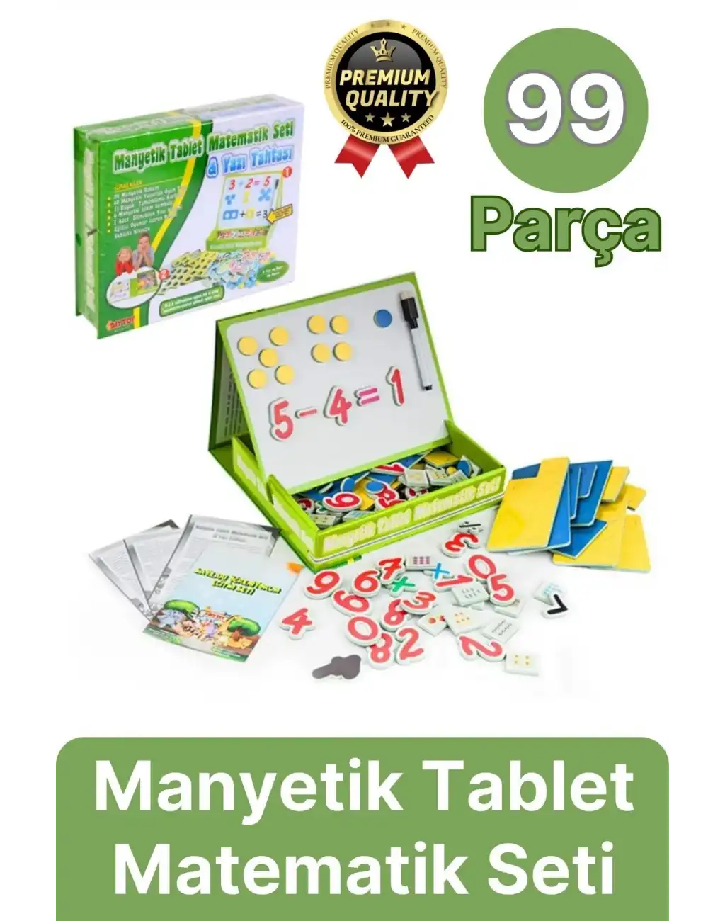 Özel Seri Eğlenceli Eğitici Öğretici Alfabe Rakam Sayı Yazı Tahtası Manyetik Tablet Matematik Seti